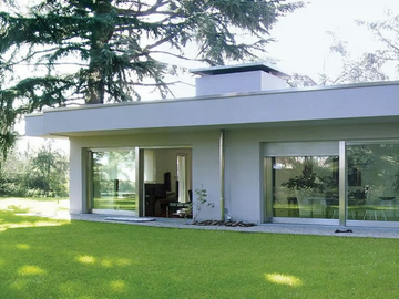 SA91 - Aluminium and wood sliding window by Capoferri Serramenti - view 2
